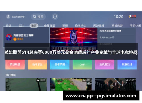 英雄联盟S14总决赛6000万美元奖金池背后的产业变革与全球电竞挑战 英雄联盟S14总决赛6000万美元奖金池背后的产业变革与全球电竞挑战