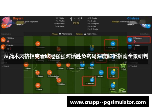 从战术风格相克看欧冠强强对话胜负密码深度解析指南全景研判